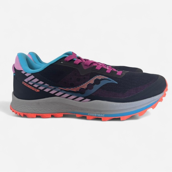 Saucony Women’s Peregrine 11 Multicolor Athletic Shoes  Trail Running - Picture 2 of 11